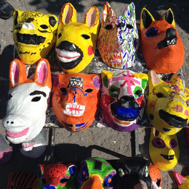 Make paper mache art 2