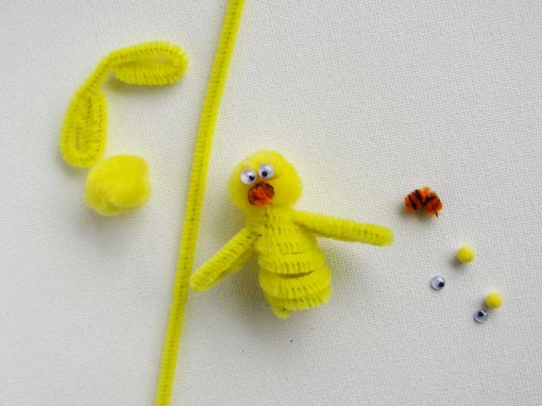 Make pipe cleaner animals 3