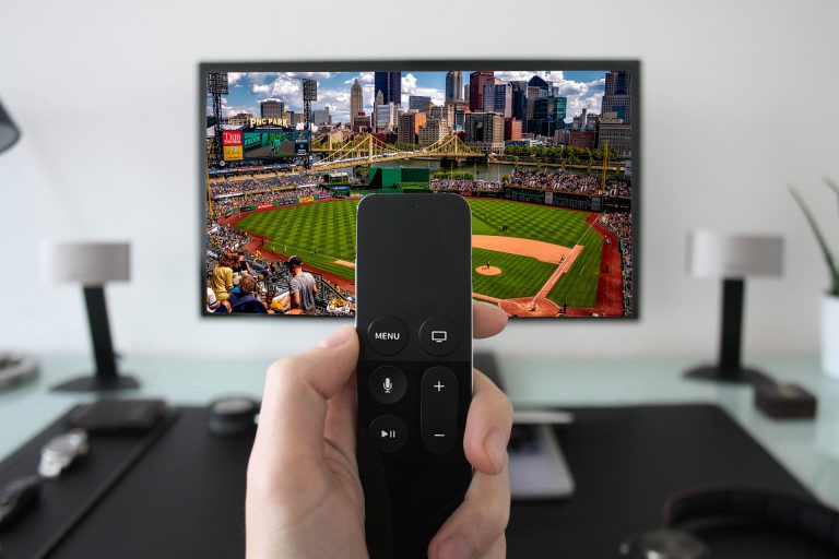 Watch a baseball game on tv 2