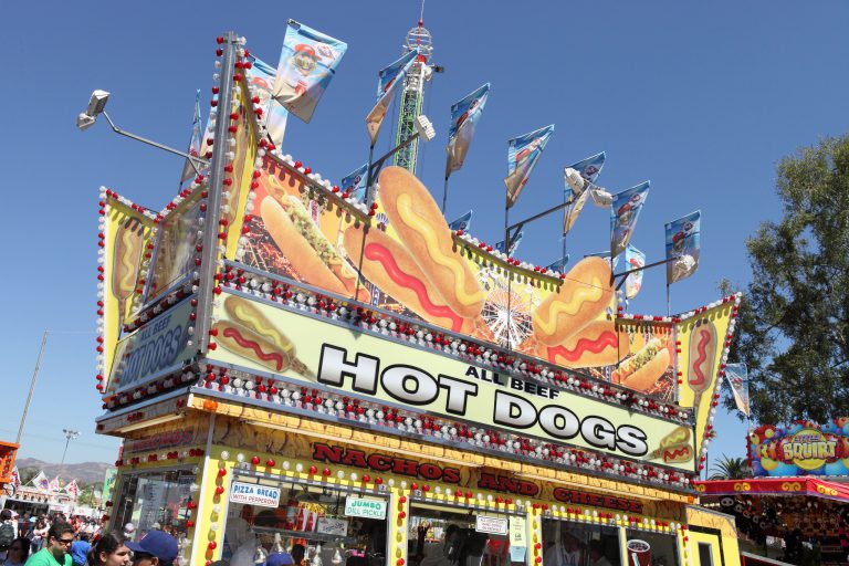 Go to a hot dog stand 2