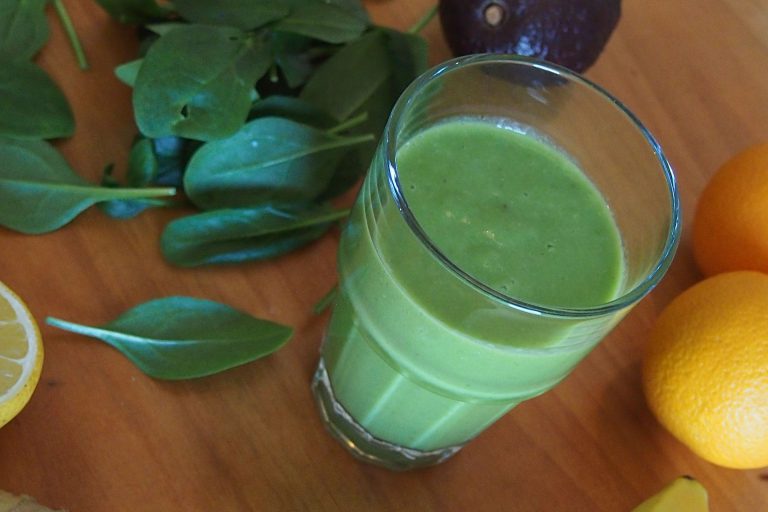 Have some spinach juice 3