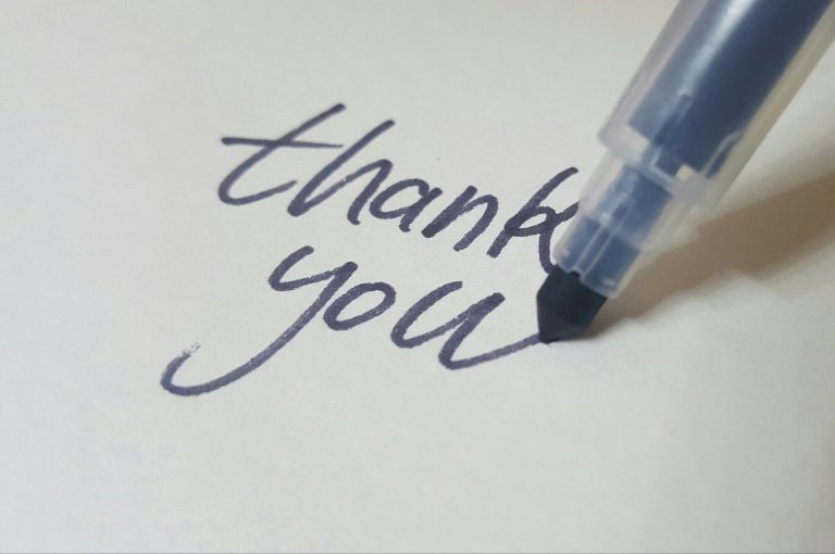 Thank you letter