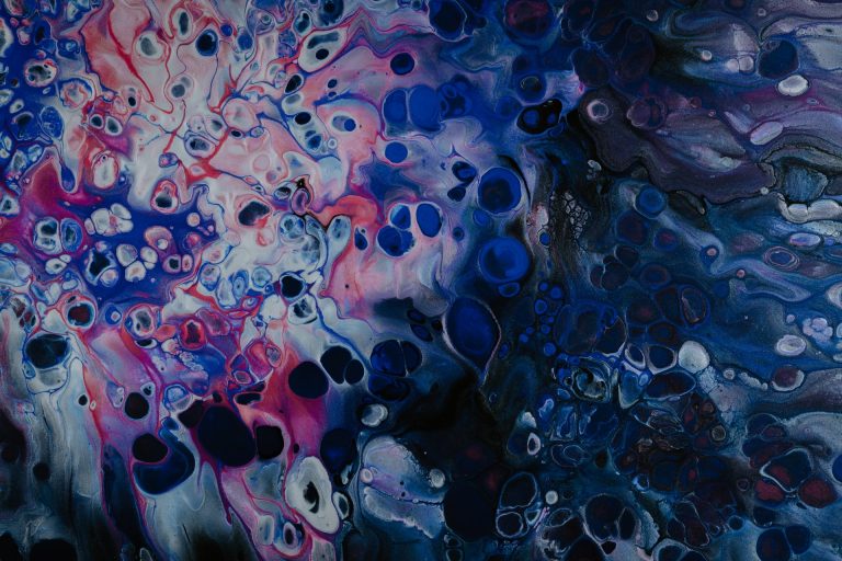 Acrylic Pouring Fuild Art