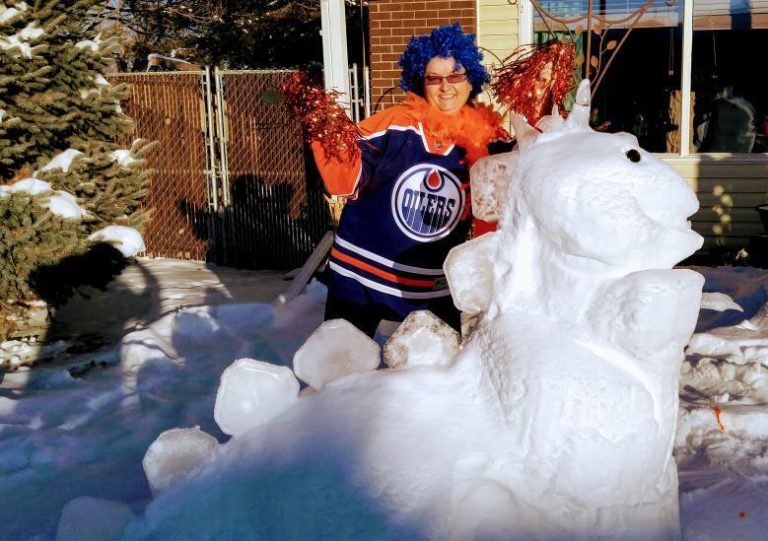 Snow Dinosaur