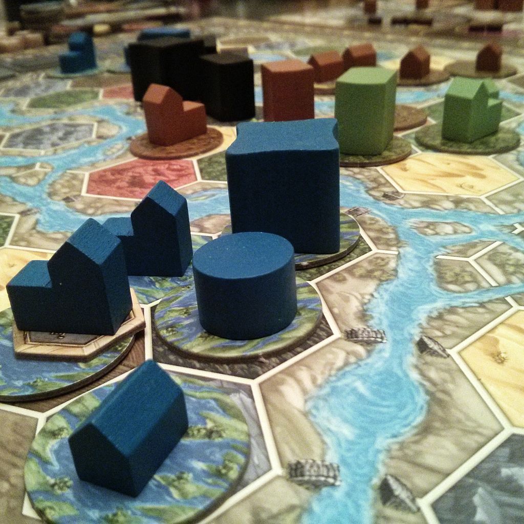 Terra Mystica Game Board