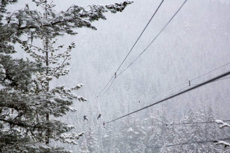 Zip Line in Whistler