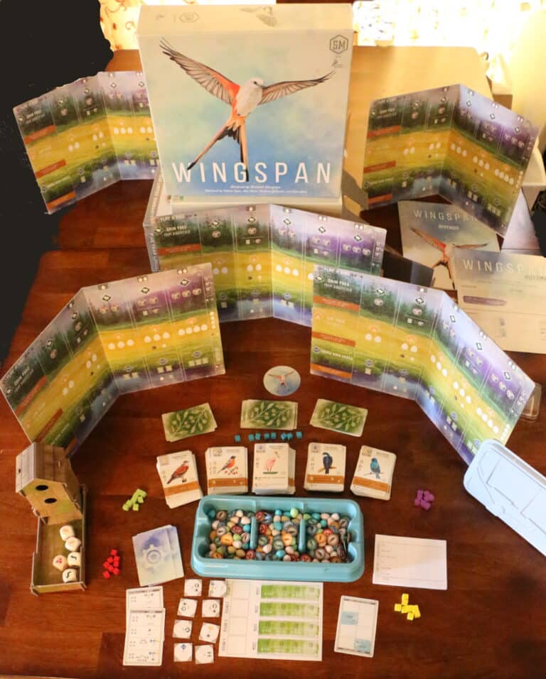 Wingspan Board Game Pieces