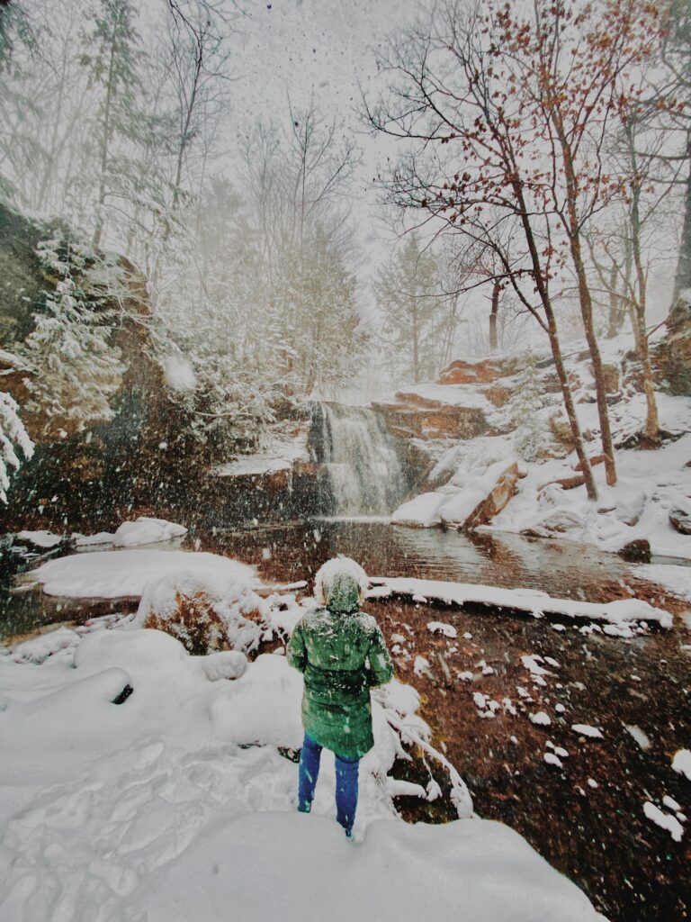 Fun winter hike