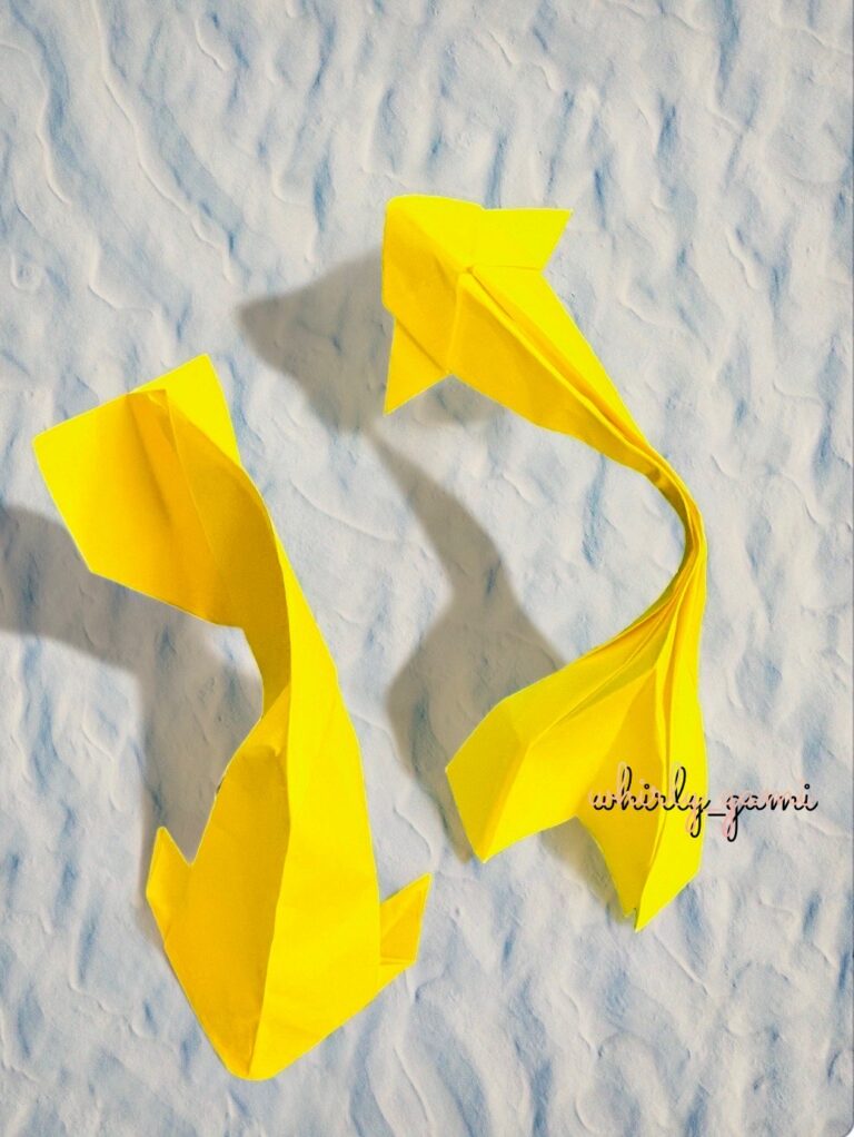 Origami fishes