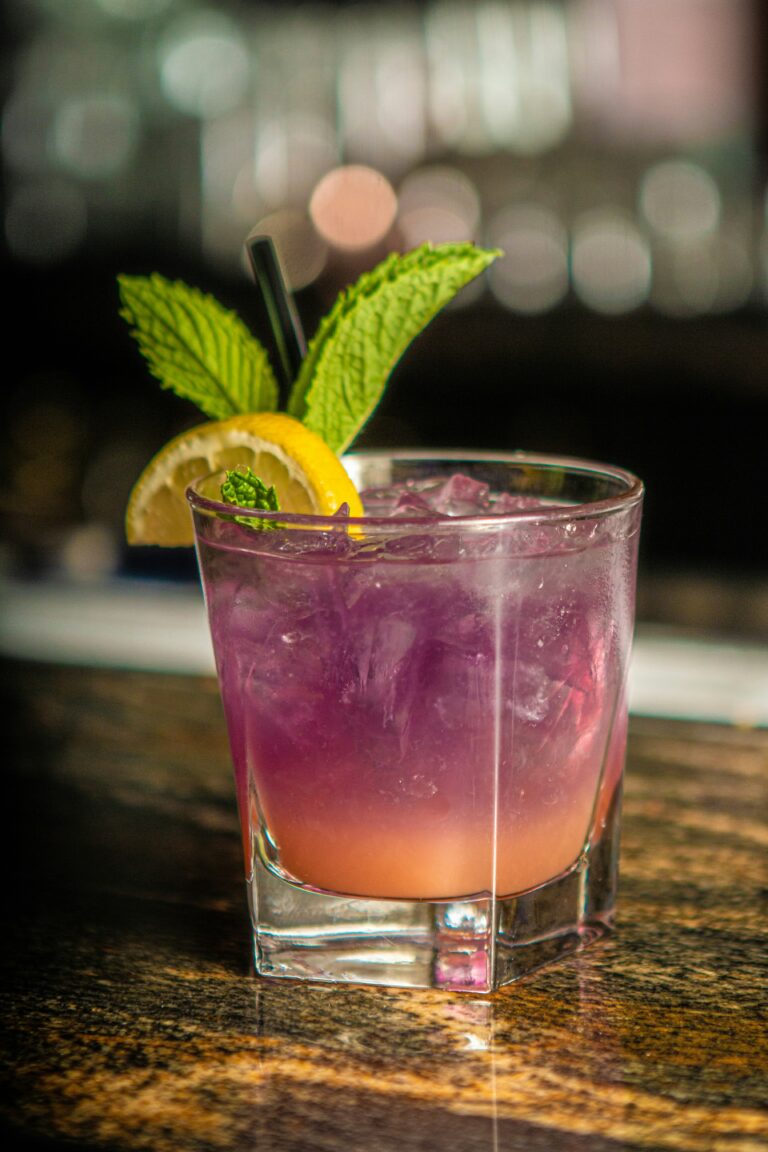 Mocktail with Mint