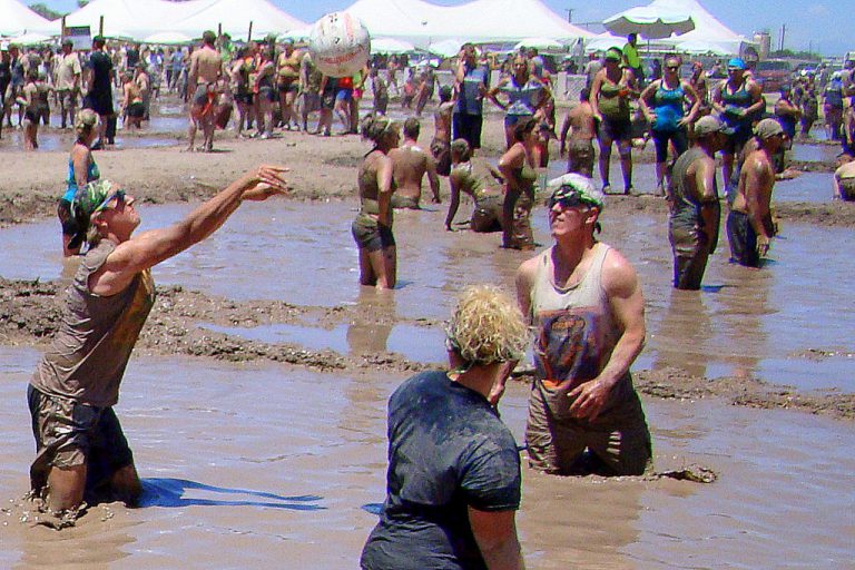 Mud Volleyball