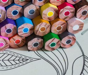 Art Coloring Things To Do Colored Pencils