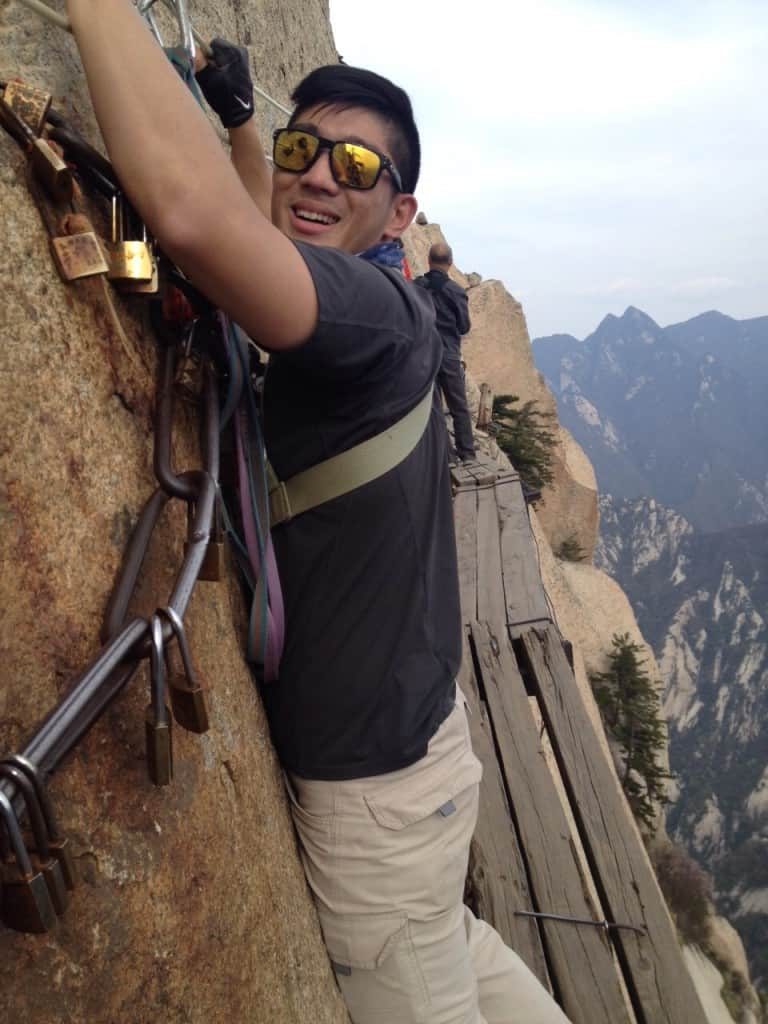Plank Walk in Huashan China