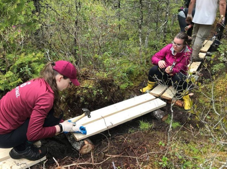 Maintain trails at Black Beach in Musquash, NB