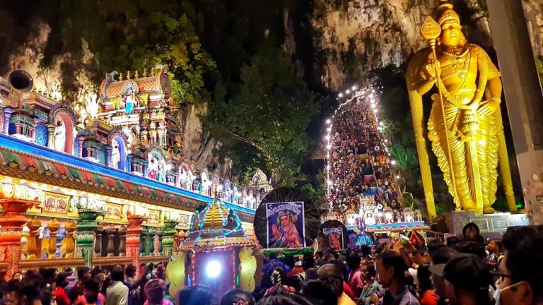 Thaipusam Festival At Batu Caves