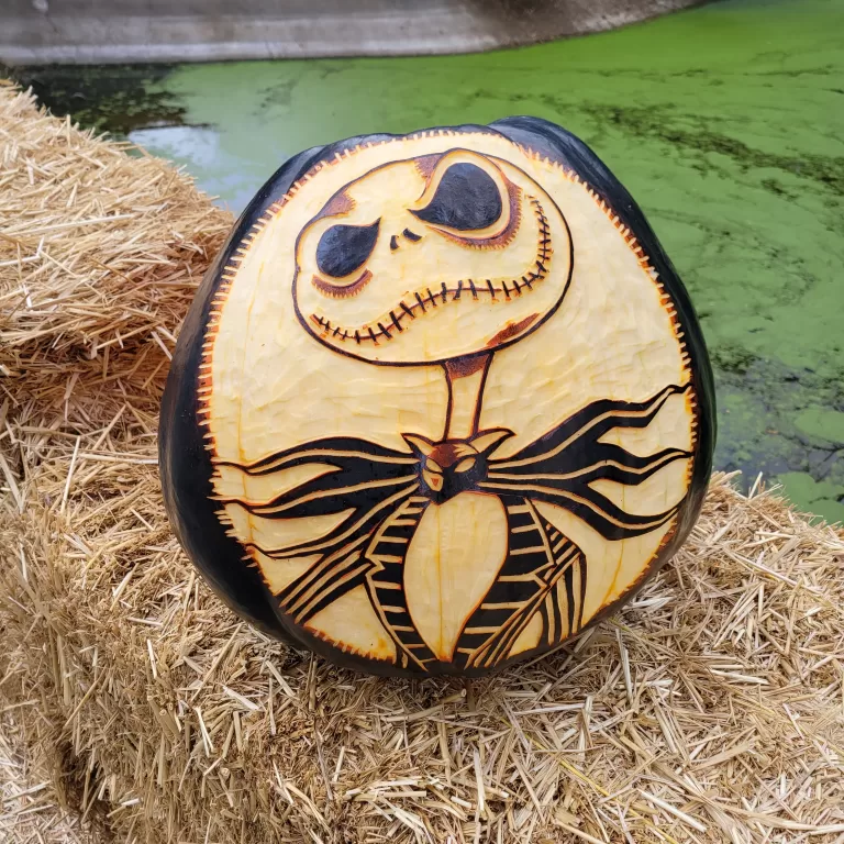 Jack Skellington Pumpkin Carving