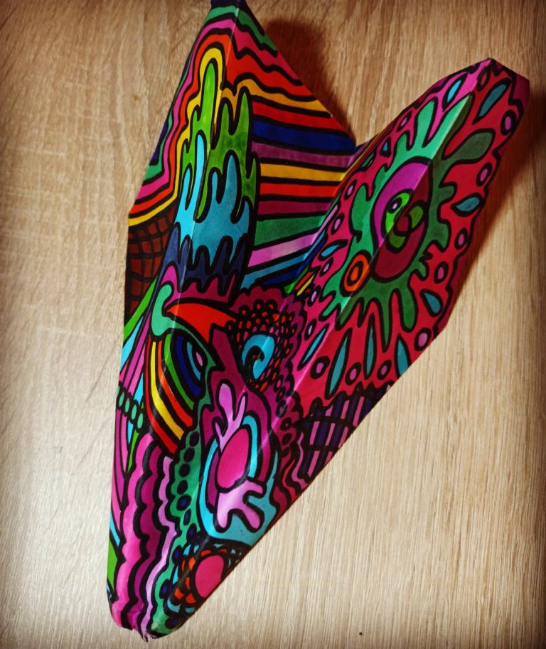 Coloured Airplane