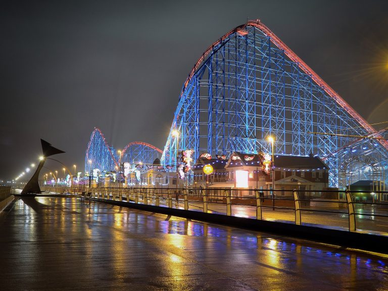 Blackpool England Roller Coaster